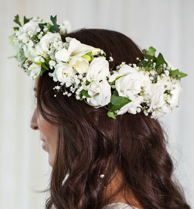 Stor romantisk blomsterkrans Stor romantisk blomsterkrans